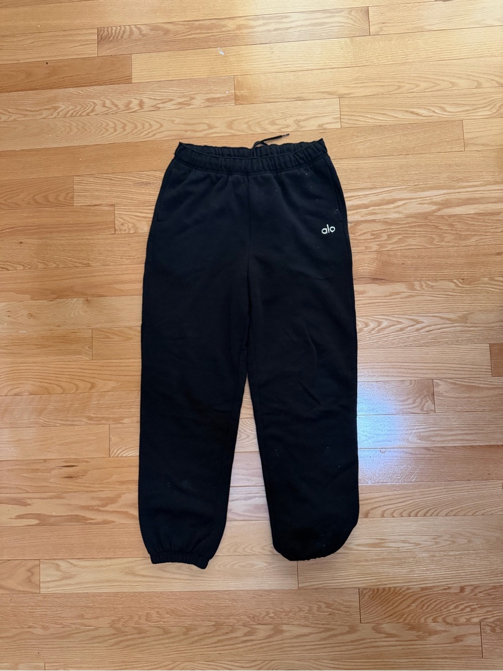ALO Yoga Kids Black Jogger Sweatpants